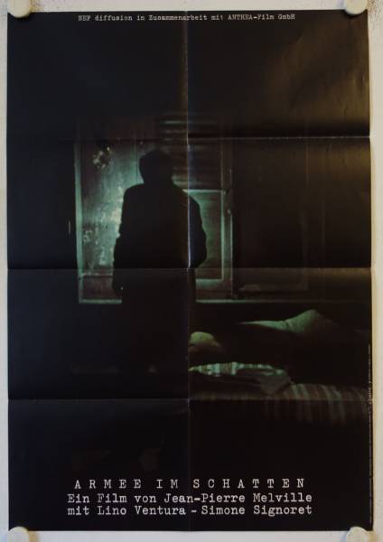 Larmee des ombres - Army of Shadows original release german movie poster